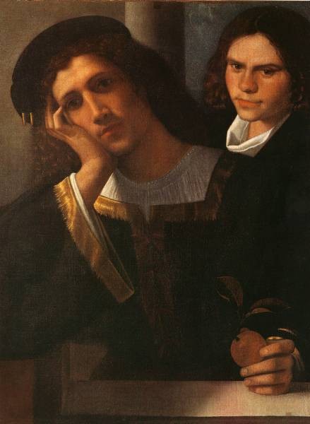 Attributed double portrait